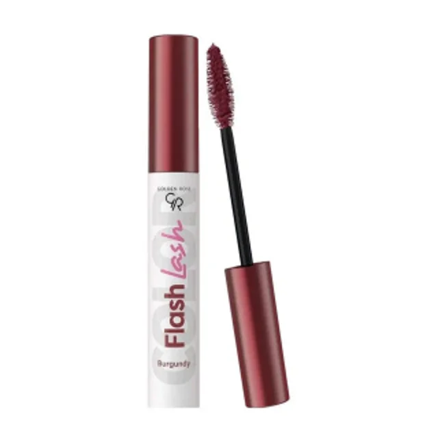 ریمل رنگی گلدن رز مدل Flash Lash حجم 9 میلی لیتر Burgundy